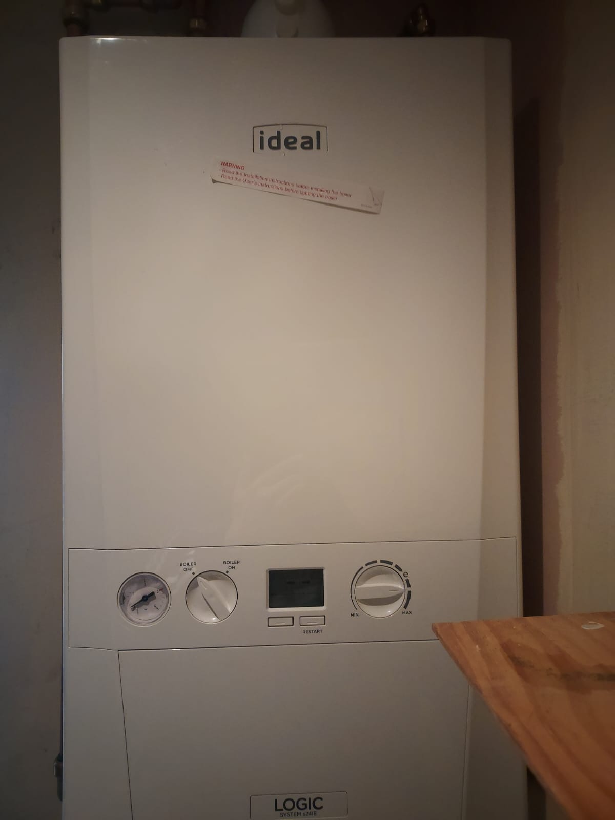 Ideal New Boiler Installation