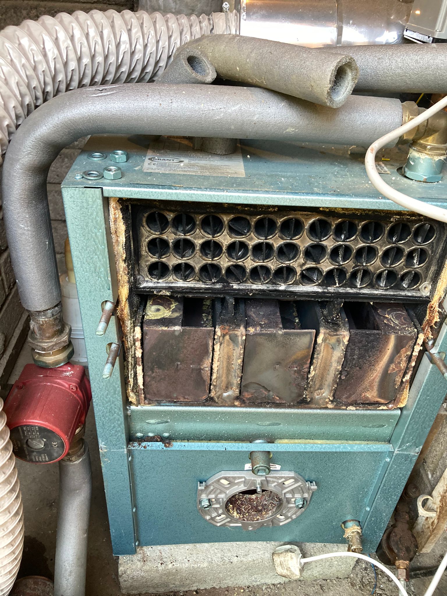 Oil GRANT Boiler in Need of Replacement
