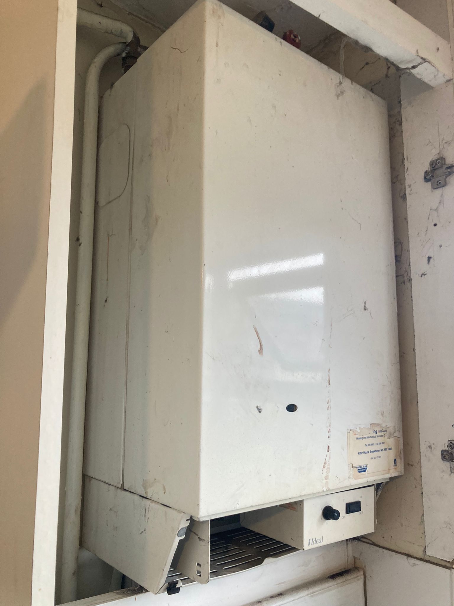 Old Boiler in need of replacement