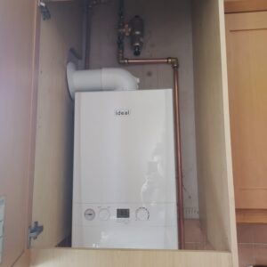 Neat Ideal Logic Boiler Install